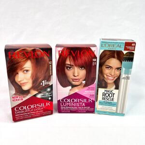 New Red Hair Dye Lot